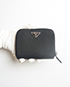 Prada Zip Around Bifold Wallet, front view